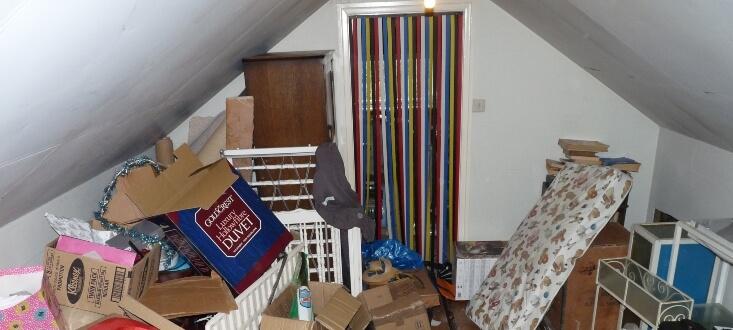 Loft Filled with Junk in Purley